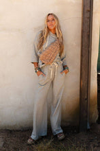 Arianna Top And Pant Set - Heather Gray: L