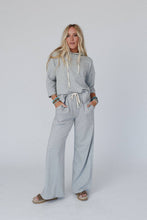 Arianna Top And Pant Set - Heather Gray: L