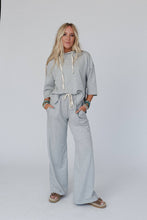 Arianna Top And Pant Set - Heather Gray: L