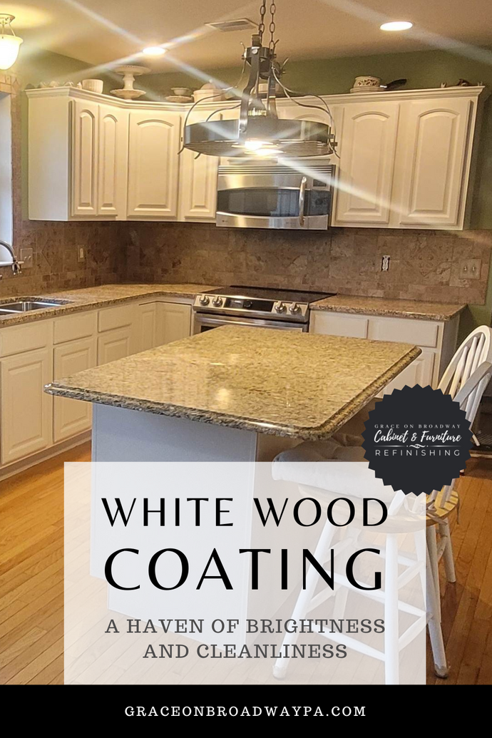 White Wood Coating - A Haven of Brightness and Cleanliness