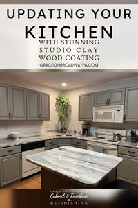 Update Your Kitchen with Stunning Studio Clay Wood Coating