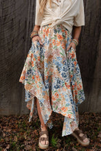 Swing Of Things Pocketed Midi Skirt - Floral: XL