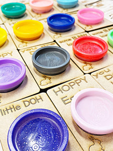 Wholesale | 10 pcs | Easter Play Doh Basket Cards for Kids