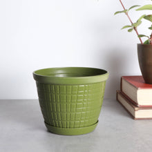 Rustic Planter for Houseplants, Multiple Sizes: Green / Small