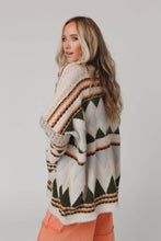 Keep It Up Oversized Cardigan - Olive: OS
