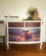 Flora Highland Cow | 18 lb Decoupage Tissue Paper | 2 Sizes