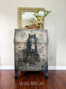 Heart Horse | 18 lb Decoupage Tissue Paper | 2 Sizes