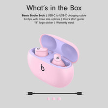 Beats Studio Buds - True Wireless Noise Cancelling Earbuds - Compatible with Apple & Android, Built-in Microphone, IPX4 Rating, Sweat Resistant Earphones, Class 1 Bluetooth Headphones - Sunset Pink