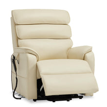 Irene House 9198 Large Lay Flat Recliner Lift Chair Recliners Dual Motor for Elderly Recliner Chair Electric Power Lift Sofa with Side Pockets(Faux Leather Cream)