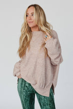 Brayden Oversized Pullover - Sand: L
