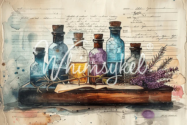 Apothecary | 18 lb Decoupage Tissue Paper | 21x29 in