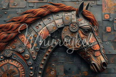 Iron Horse | 18 lb Decoupage Tissue Paper | 21x29 Inches