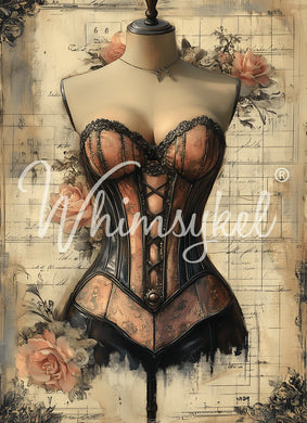 Laced in Time | 18 lb Decoupage Tissue Paper | 21x29 in