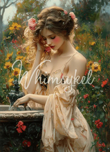 Rosewater Fountain | 18 lb Decoupage Tissue Paper | 2 Sizes