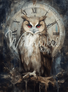 Timekeeper | 18 lb Decoupage Tissue Paper | 21x29 Inches