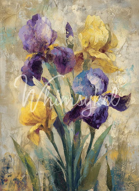 When Spring Fades | 18 lb Decoupage Tissue Paper | 2 Sizes