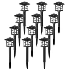 GIGALUMI Solar Outdoor Lights,12 Pack LED Solar Lights Outdoor Waterproof, Solar Walkway Lights Maintain 10 Hours of Lighting for Your Garden, Landscape, Path, Yard, Patio, Driveway