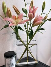 Puransen Bookend Vase for Flowers, Cute Bookshelf Decor, Unique Vase for Book Lovers, Artistic and Cultural Flavor Acrylic Vases for Home Office Decor, A Book About Flowers (Clear - B)