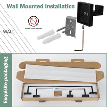 VELIMAX Premium Stainless Steel 4 Pieces Bathroom Hardware Accessories Set Wall Mounted Towel Bar Set, Matte Black, 24-Inch