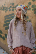 Fly With Me Batwing Sleeve Knit Sweater - Sand: L