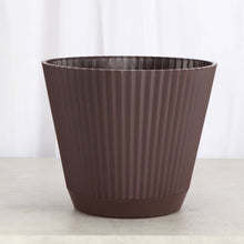 Decorative Ruffled Pot for Plants - 4" and 6" Options: Navy / 6"