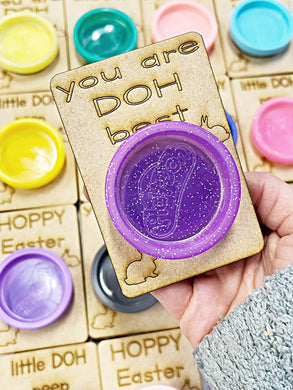 Wholesale | 10 pcs | Easter Play Doh Basket Cards for Kids
