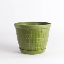Rustic Planter for Houseplants, Multiple Sizes: Green / Small