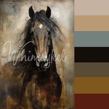 Heart Horse | 18 lb Decoupage Tissue Paper | 2 Sizes