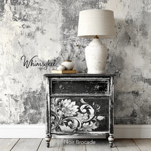 Noir Brocade | 18 lb Decoupage Tissue Paper | 2 Sizes