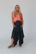 Forever Beauty Maxi Skirt - Charcoal: XL