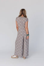 Daphne Floral Print Jumpsuit - Cream: L
