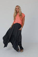 Forever Beauty Maxi Skirt - Charcoal: XL
