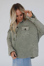 Cool Comfort Henley Top - Olive: L