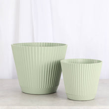 Decorative Ruffled Pot for Plants - 4" and 6" Options: Navy / 6"