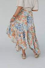 Swing Of Things Pocketed Midi Skirt - Floral: XL