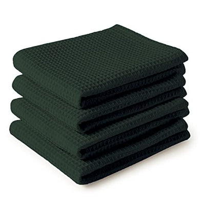 Encasa Homes Anti-Odour Waffle Kitchen Dish Towels, 28