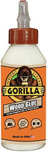Gorilla Wood Glue, 8 Ounce Bottle, Natural Wood Color, (Pack of 1)