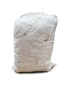 Pro-Clean Basics A99300 Select Quality Cleaning T-Shirt Cloth Rags, Lint Free, White, 3 lb Bag
