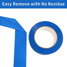 Blue Painters Tape,3 Rolls 1.88"×55 Yards (165 Yards Total), Blue Painters Masking Tape Bulk, Residue Free Multi-Surface Painting Tape