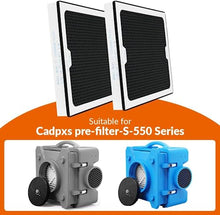 CADPXS HEPA/Activated Carbon Filter Replacement Set for HEPA Shield 550 Air Scrubber (Pack of 3) - Grace on Broadway 