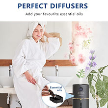Humidifiers 9L Humidifiers for Large Room Top Fill Whole House Humidifiers with Remote Control Large Humidifier with Diffuser Night Light Tower Humidifier for Bedroom Quiet Humidifier For Office Plant