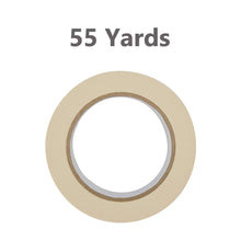 Lichamp Wide Masking Tape 2 inches, 6-Pack White Masking Tape Bulk Multi Pack, General Purpose & High Performance, 1.95 inches x 55 Yards x 6 Rolls (330 Total Yards)