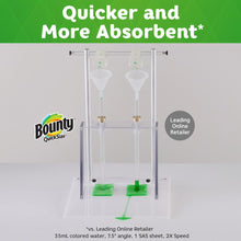 Bounty Quick Size Paper Towels, White, 8 Family Rolls = 20 Regular Rolls