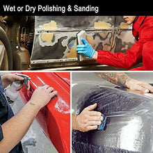 ADVcer 9x11 inch 16 Sheets Sandpaper, Wet or Dry 2000-10000 Grit 8 Assortment Sand Paper, Extra Fine Abrasive Pads for Automotive Sanding, Wood Turing Finishing, Metal Furniture Polishing and More
