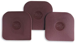 Pampered Chef Nylon Pan Scrapers Set of 3 in Brown