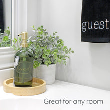 Darware Green Glass Soap Dispensers (2-Pack, Gold Metal Pumps, 16-Ounce); Decorative Pump Bottles for Kitchen and Bathroom