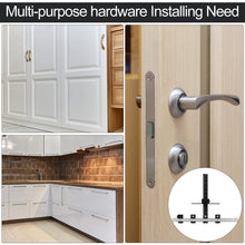 Cabinet Hardware Jig, Aluminum Alloy Pull Template with Adjustable of Door and Drawer Knobs Installation, Drill Guide Sleeve Drawer Pull Jig for Handles and Pulls