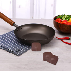 Pampered Chef Nylon Pan Scrapers Set of 3 in Brown