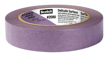Scotch 2080EL-24E ScotchBlue Delicate Surfaces Painters Tape, 0.94" Width x 60 yd, Purple